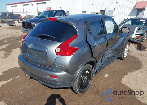2012 Nissan Juke Sl из США, поврежденный, VIN JN8AF5MVXCT125990